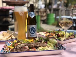 Weizenbier in der Sonne gesichtet!